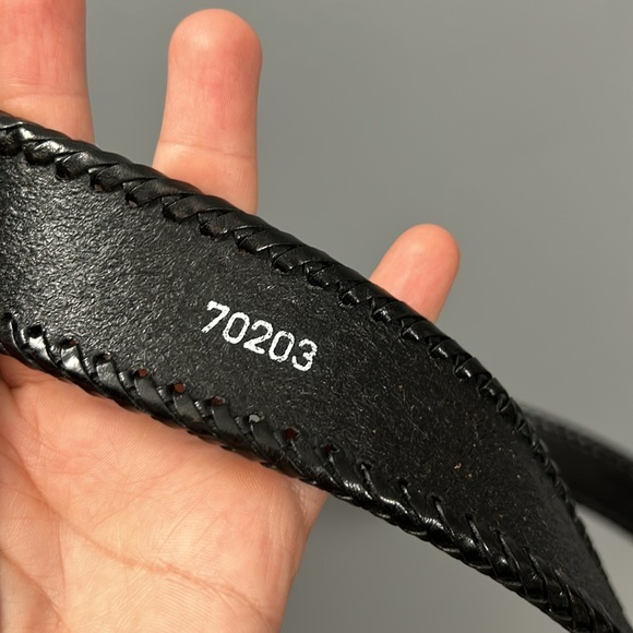 LEEGIN Silver Creek Collection Tooled Leather Western Belt size 36 - Picture 15 of 17